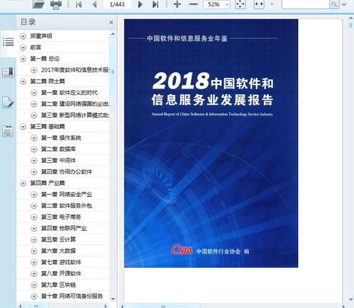 2018中国软件和信息服务业发展报告 创新驱动与产业变革的深度解读